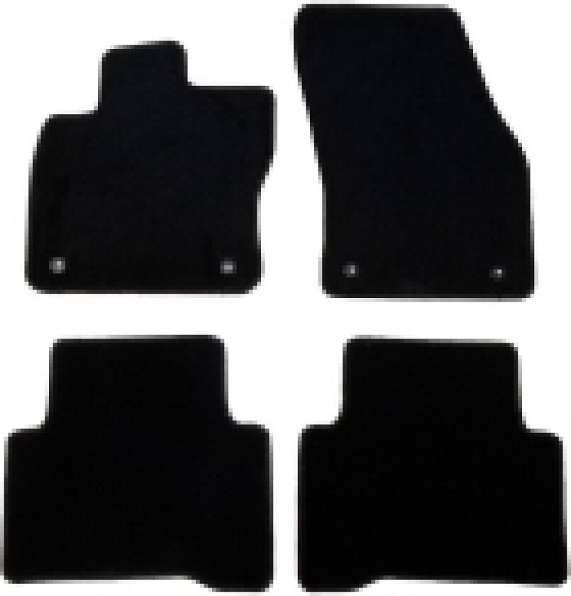 Velour måtter Jeep Compas (Mp) 2017