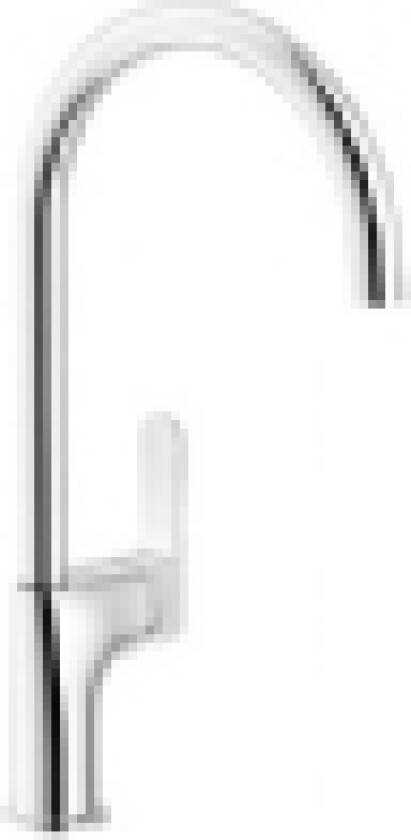 Køkkenarmatur Upcity høj tud krom