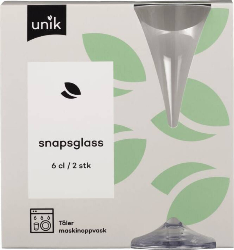 Snapsglass 6cl 2stk