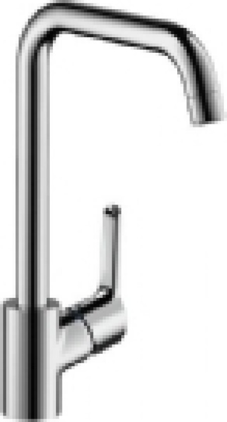 Køk.armatur Tica 260 U-tud krom Air 1gr