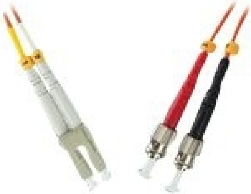 MicroConnect - Nettverkskabel - LC/PC multi-modus (hann) til ST/PC multi-modus (hann) - 7 m. - fiberoptisk - 62,5 / 125 my - OM1