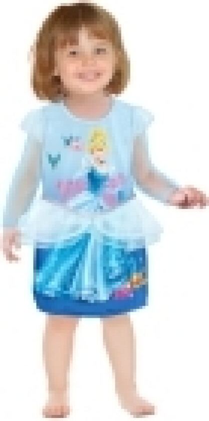 11243.12-18 - Disney Princesses Baby Dress Cinderella 12-18 Months