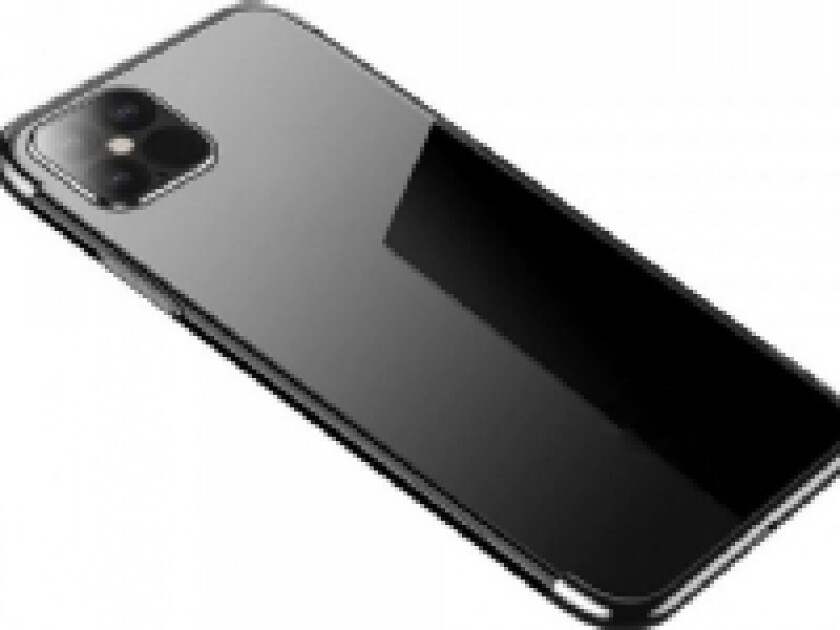 Clear Color veske gel deksel veske med metallramme iPhone 12 6.7'' svart