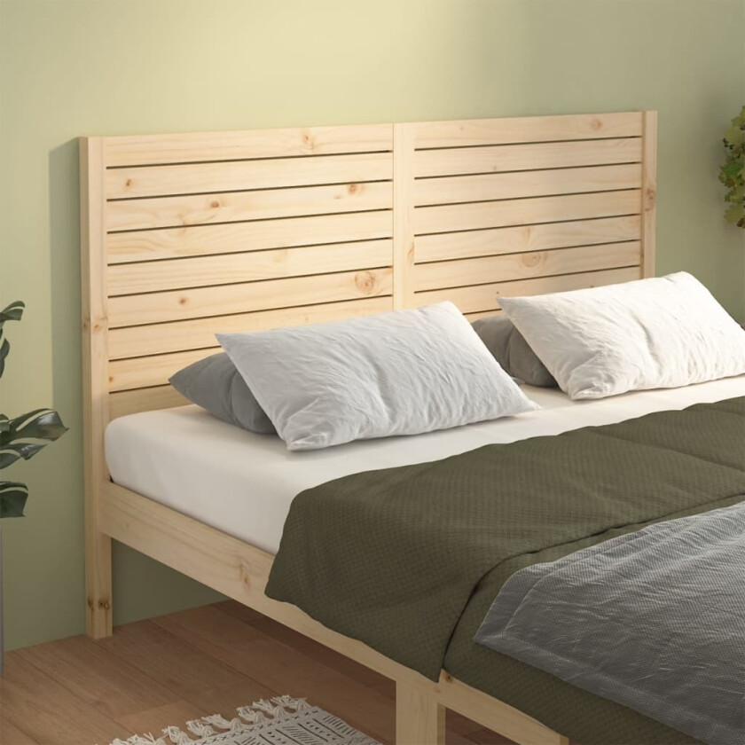 Sengegavl 186x4x100 cm heltre furu