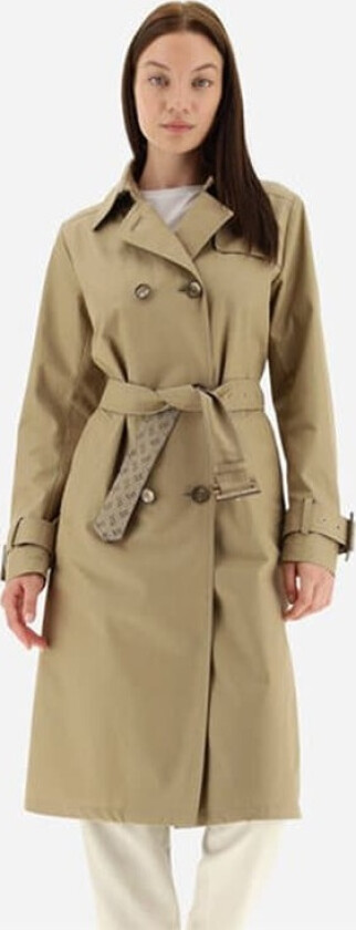 Trenchcoat In Delon & Monogram - Sand Beige IT 44