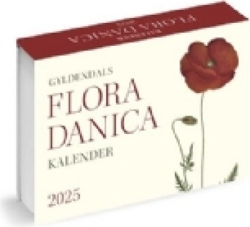 Flora Danica-kalender 2025 | Gyldendal | Språk: Dansk