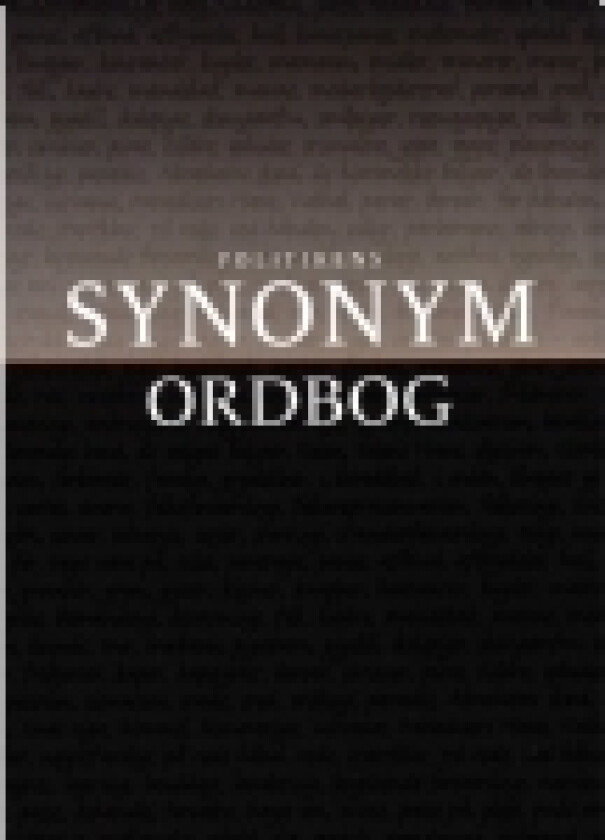 Politikens synonymordbog | Språk: Dansk
