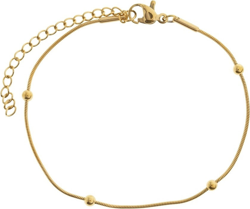 Isabella Snake Ball Chain Bracelet Stainless Steel