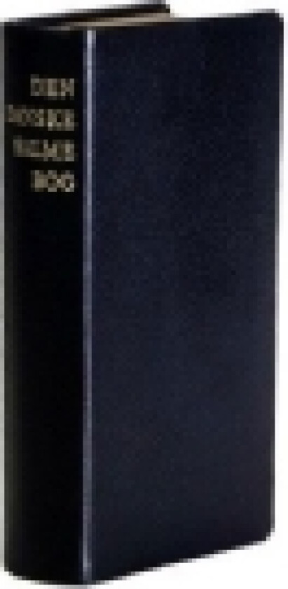 Den Danske Salmebog - Luksus sort, guldtryk på ryg | Språk: Dansk