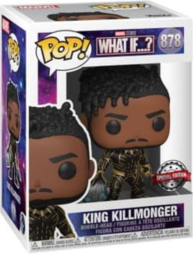 Bilde av FUNKO! POP Exclusive What if.. Killmonger
