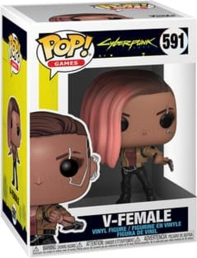 FUNKO! POP GAMES: CYBERPUNK 2077-V-FEMALE