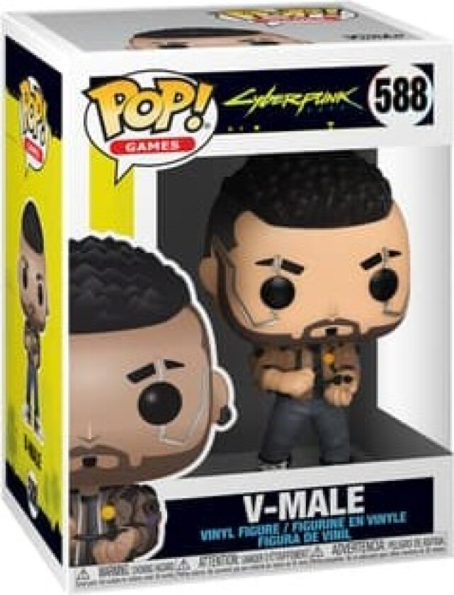 FUNKO! POP GAMES: CYBERPUNK 2077-V-MALE
