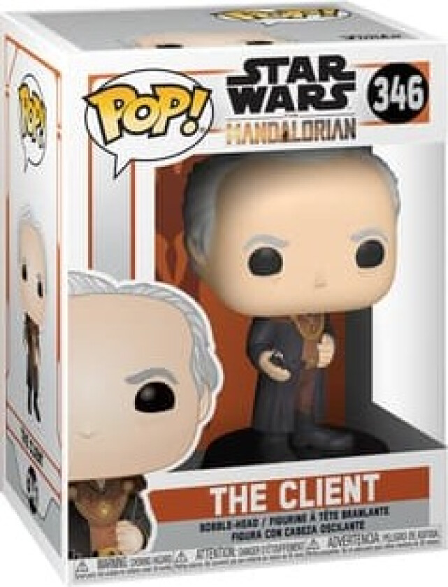 FUNKO! POP STAR WARS: MANDALORIAN - THE CLIENT