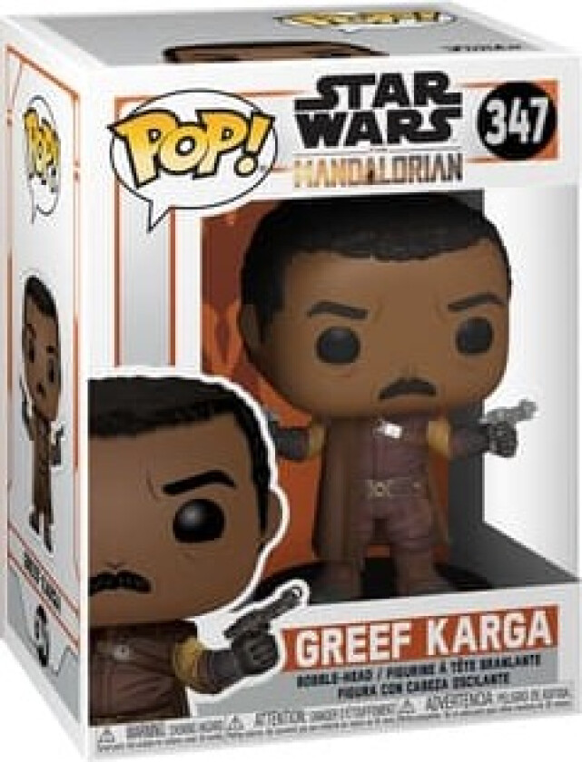 FUNKO! POP STAR WARS: MANDALORIAN - GREEF KARGA
