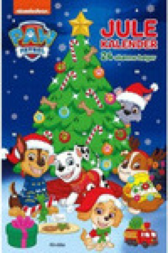 Paw Patrol julekalender - med 24 billedbøger