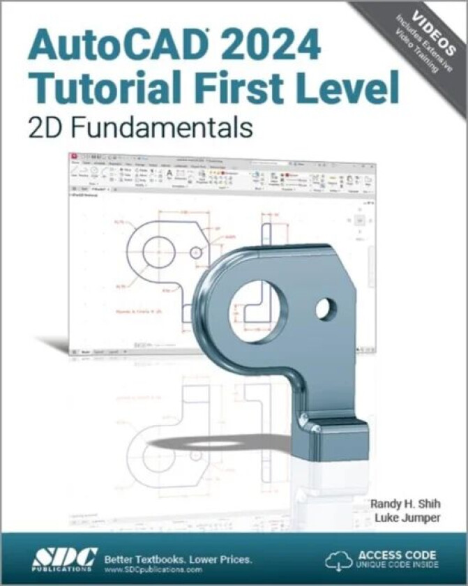 AutoCAD 2024 Tutorial First Level 2D Fundamentals av Randy H. Shih, Luke Jumper