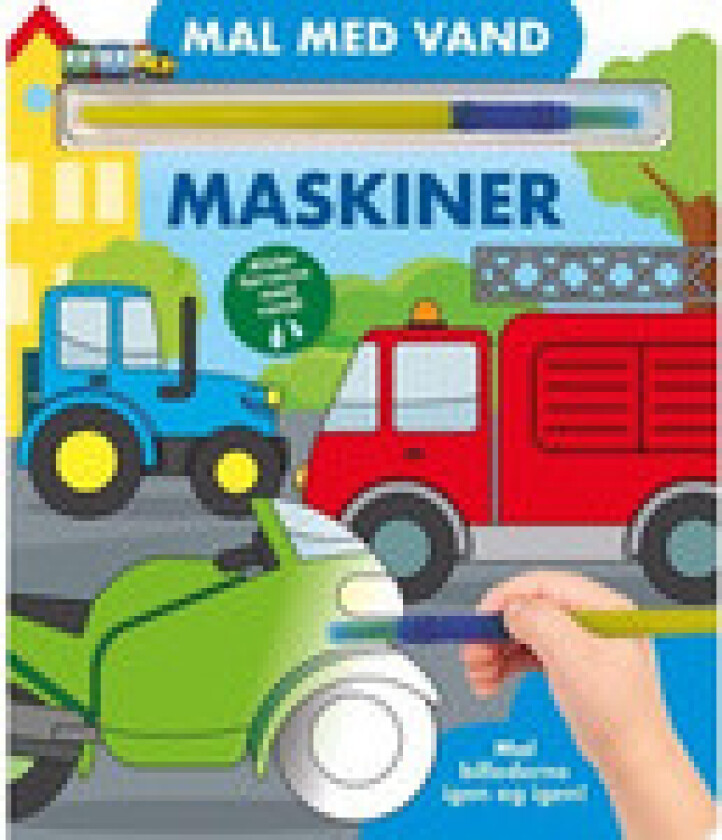 Mal med vand - Maskiner