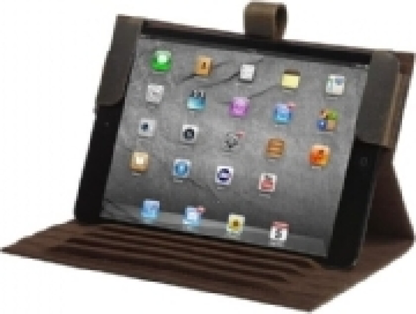 Beskyttelsesdeksel for nettbrett - lær - hunter dark - For alle Apple iPad mini