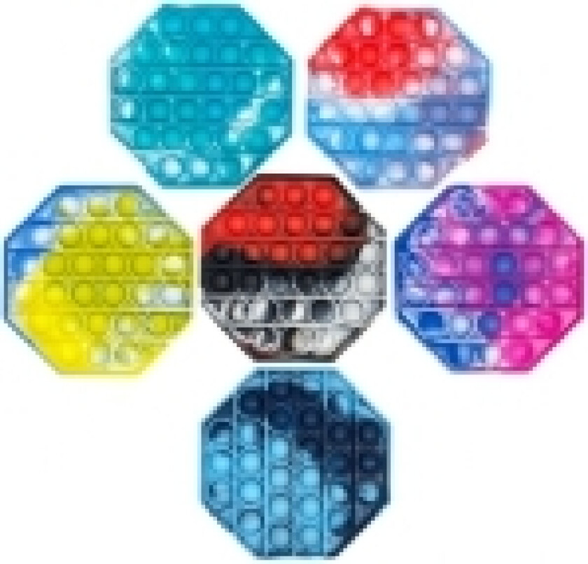 Pop It - Fidget - Camouflage - 1 stk. - Assorteret