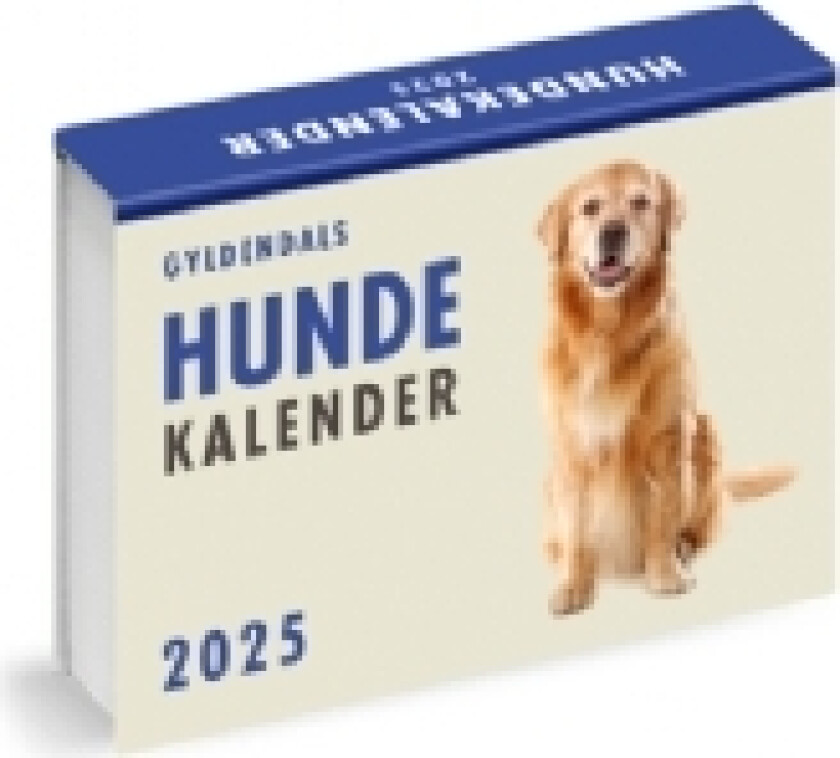 Hundekalender 2025 | Gyldendal | Språk: Dansk