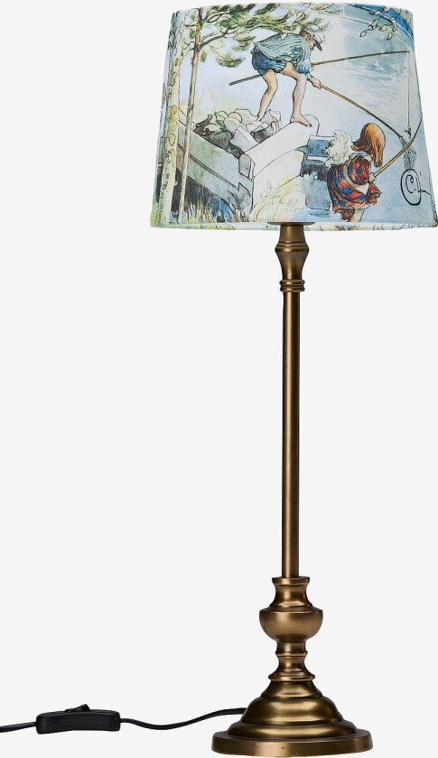 Bordlampe Andrea 53 cm, Messing