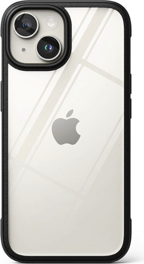 Ringke Fusion Bold Cover t/iPhone 15 (Sort/Klar)