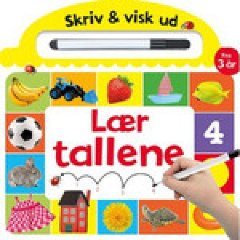 Skriv og visk ud - Lær tallene