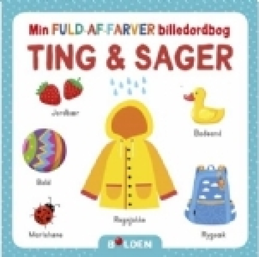 Min fuld-af-farver billedordbog: Ting og sager | Språk: Dansk