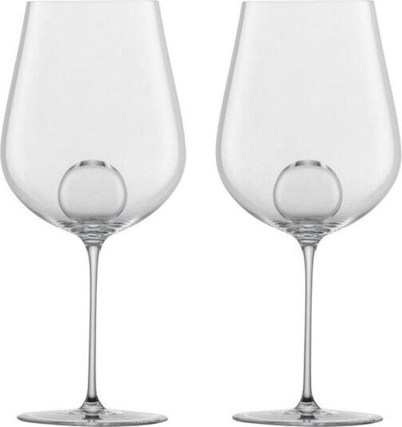 Air Sense rødvinsglass 63 cl 2 stk klar