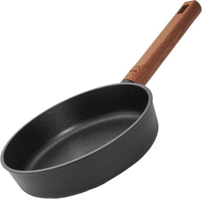 ECO Logic QXR stekepanne 20 cm trehåndtak svart