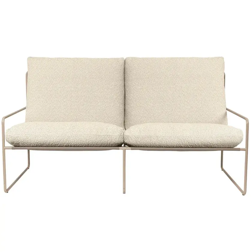 Desert 2-seters sofa Cashmere/Off-white