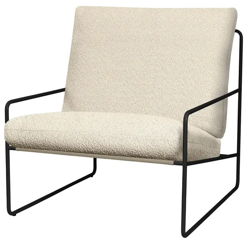 Desert Lenestol Black/Off-white