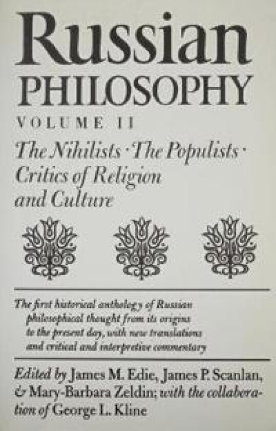 Russian Philosophy, Volume 2