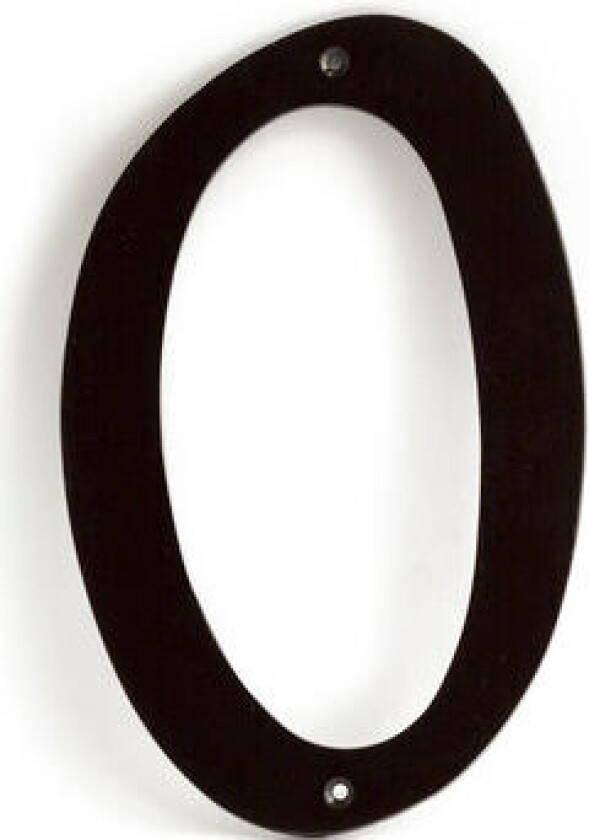 Husnummer 573-0 205 Mm Sort Forbrukerpakning