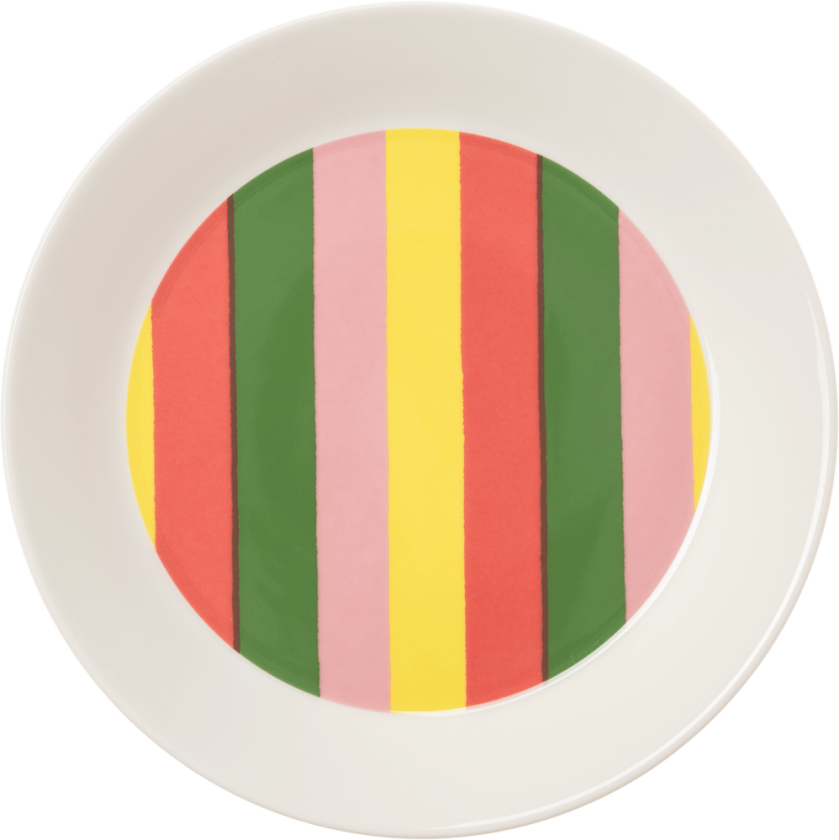 Vuokko tallerken Ø22 cm Pieni 4-raita