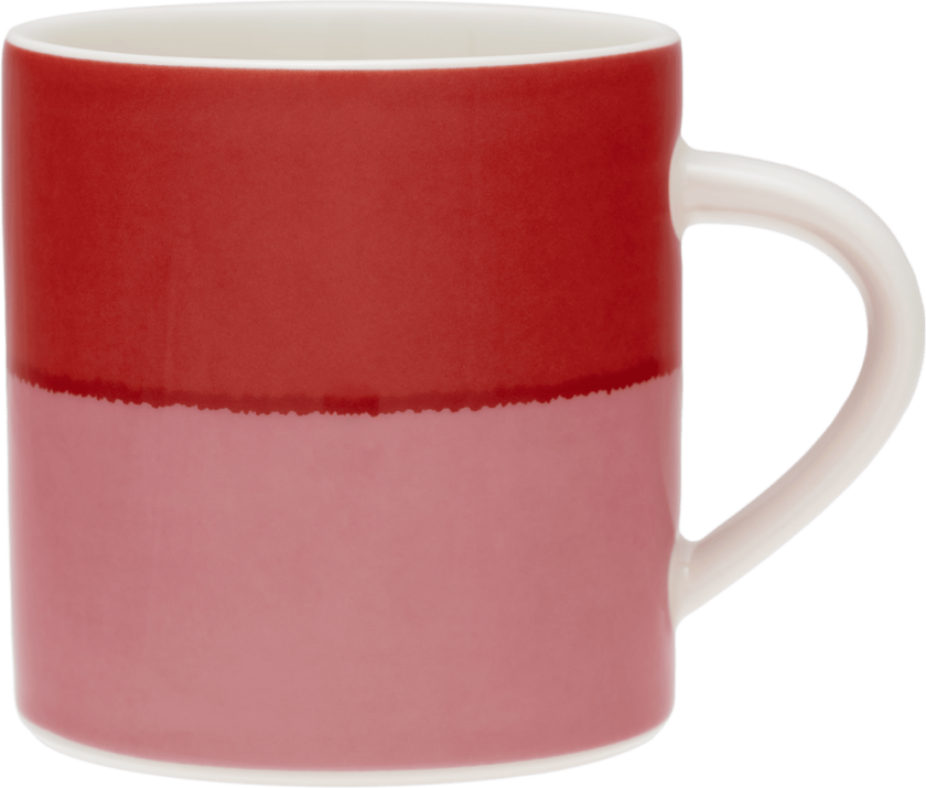 Vuokko krus 35 cl 2-väri Rosa-Rød