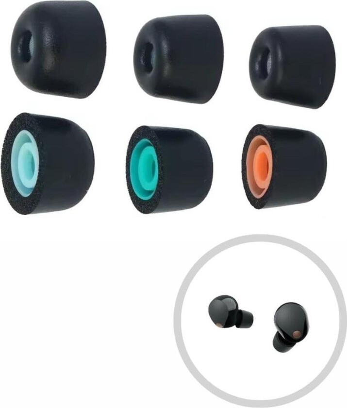 Tips for Earbuds / Ørepropper med Filter – Sony WF-1000XM5