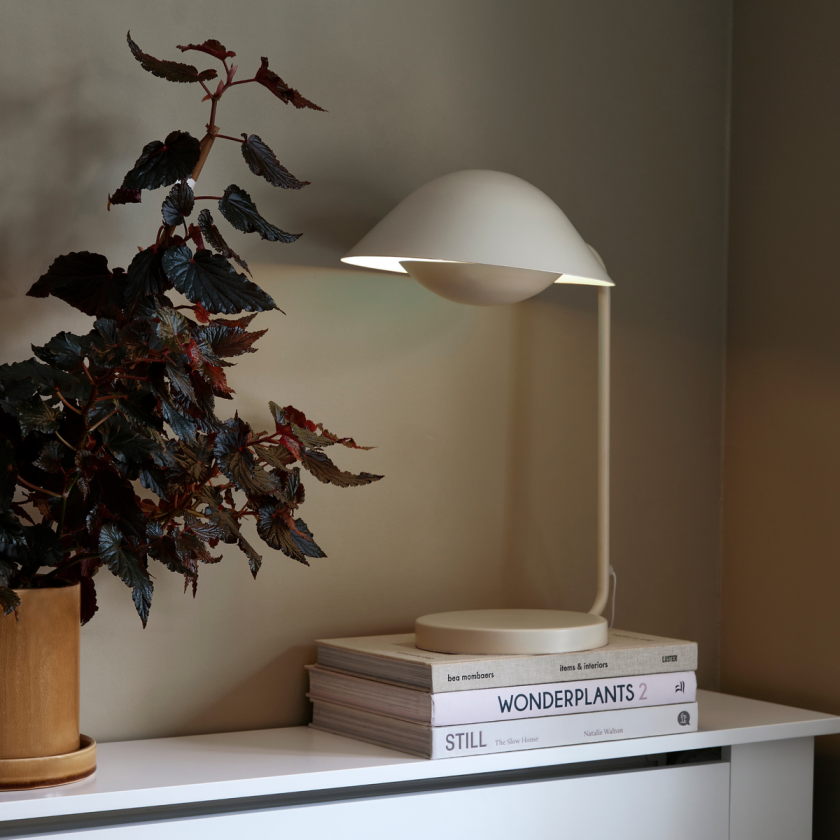 Freya bordlampe - Beige