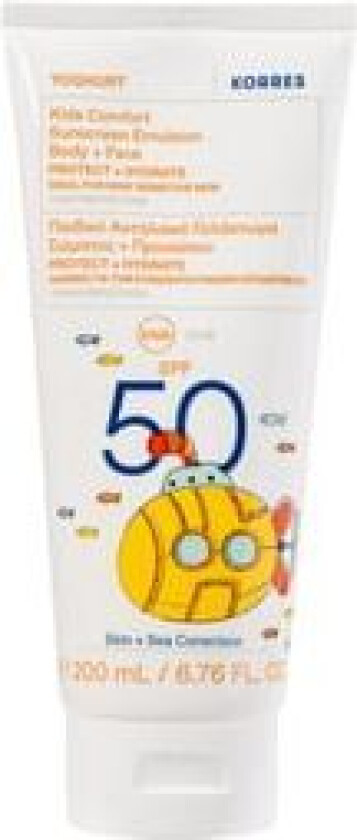 Sun Yoghurt Kids Sunscreen Spf50 200ml