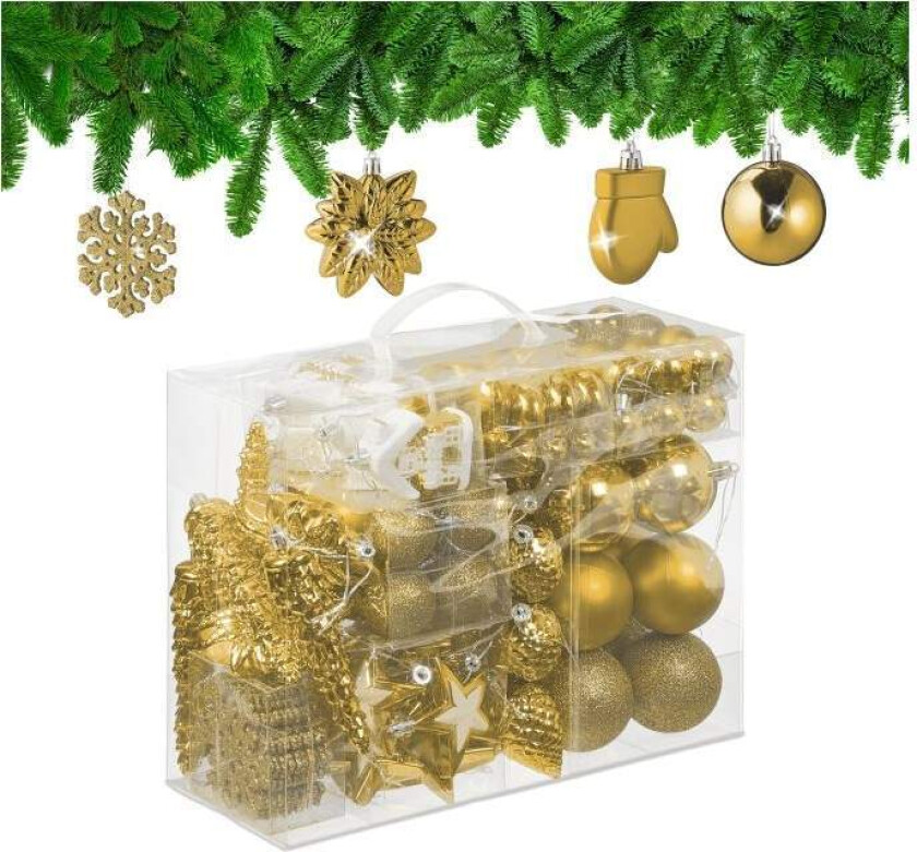 Juletrekuler i pakke med 100 stk