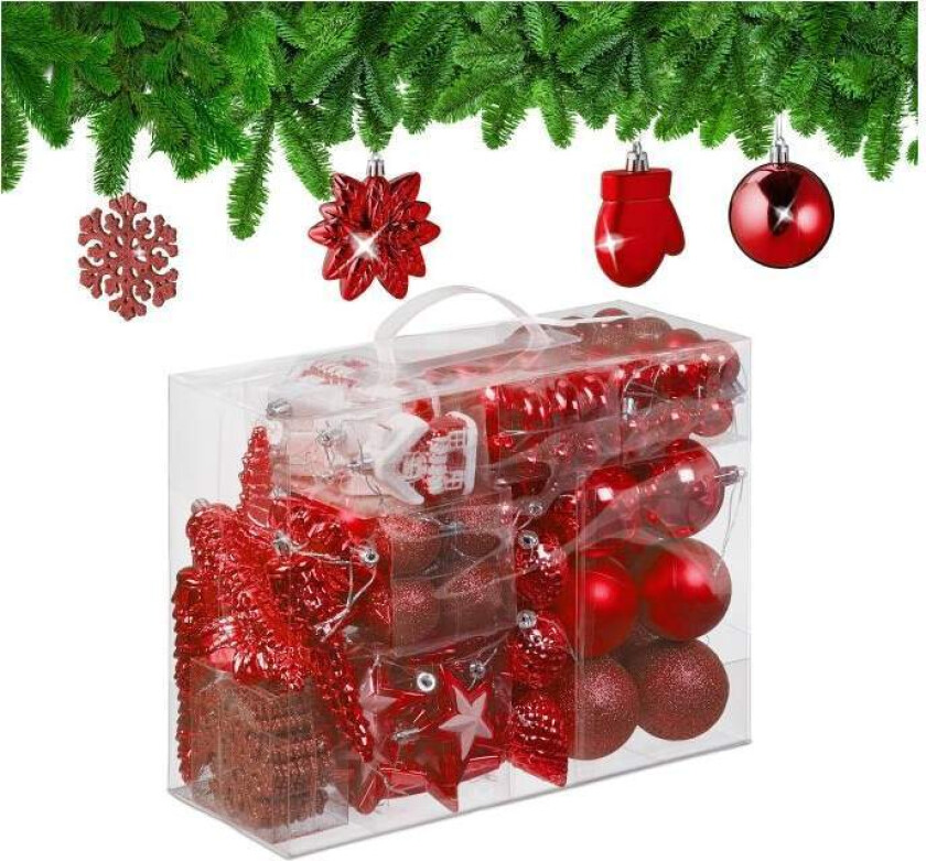 Juletrekuler i pakke med 100 stk