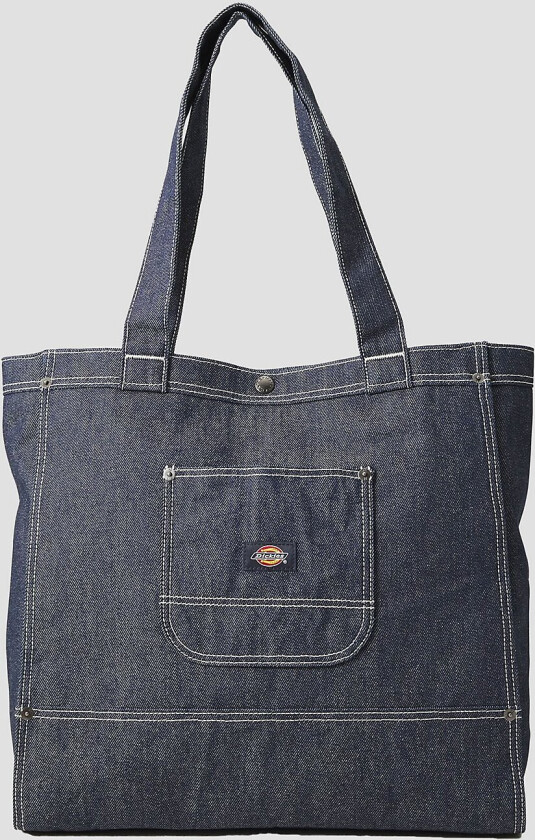 Denim Tote Skulderveske blå