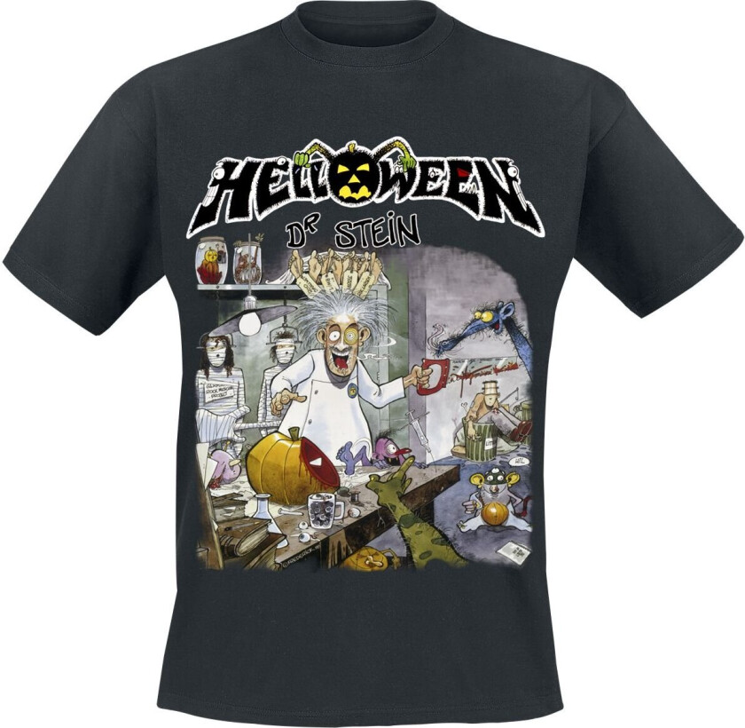 T-skjorte - Dr. Stein - S til 4XL - Herrer - svart