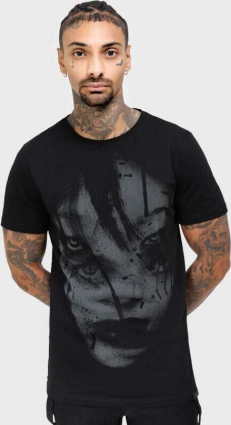 Goth T-skjorte - Grim Fusion T-Shirt - L - Herrer - svart
