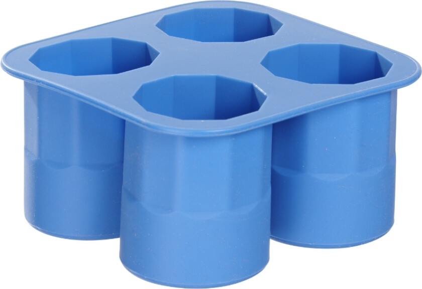 Isterningebakke 4 Is-shot Glass Silikone