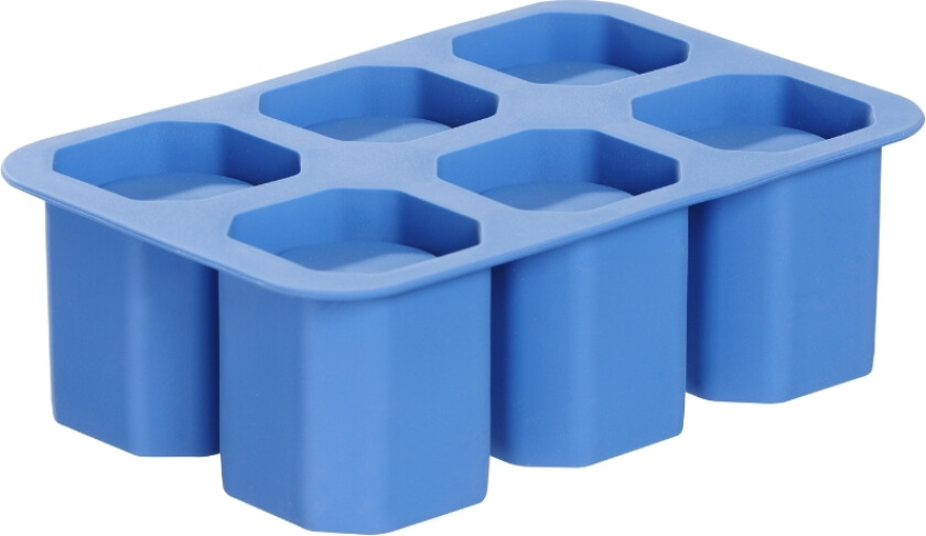 Isterningebakke 6 Is-shot Glass Silikone