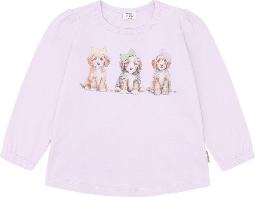 Alma Langermet T-skjorte Lavender | Lilla | 92 cm