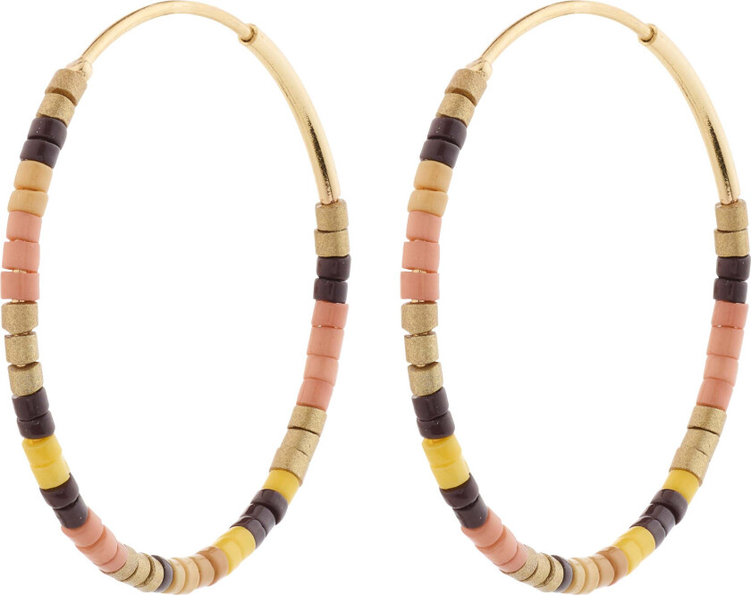 APPOLLONIA øreringer gullbelagt