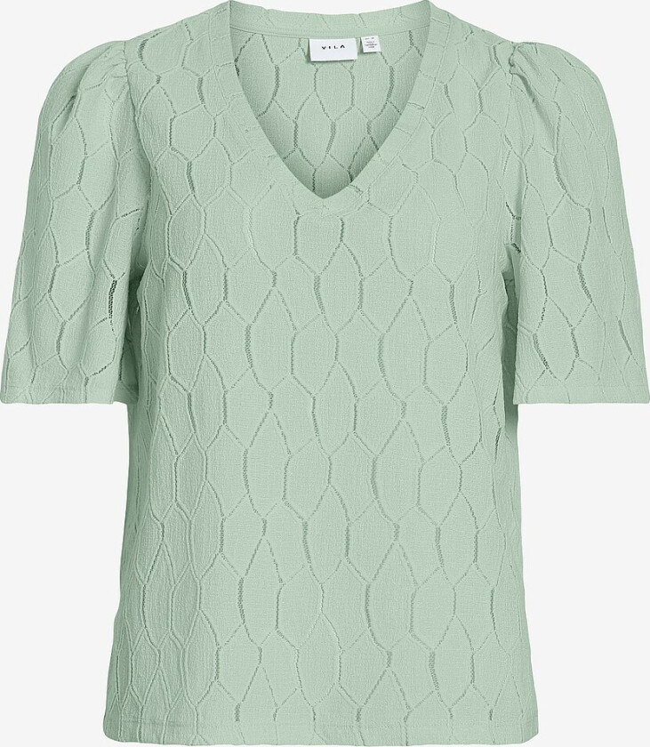 Topp viArcella V-neck 2/4 Top - Grønn
