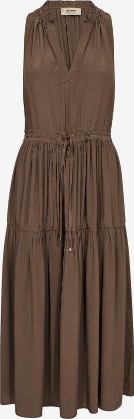 Maxikjole mmSabri SL Solida Dress - Brun